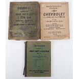 Chevrolet Army Parts Catalogue 1942