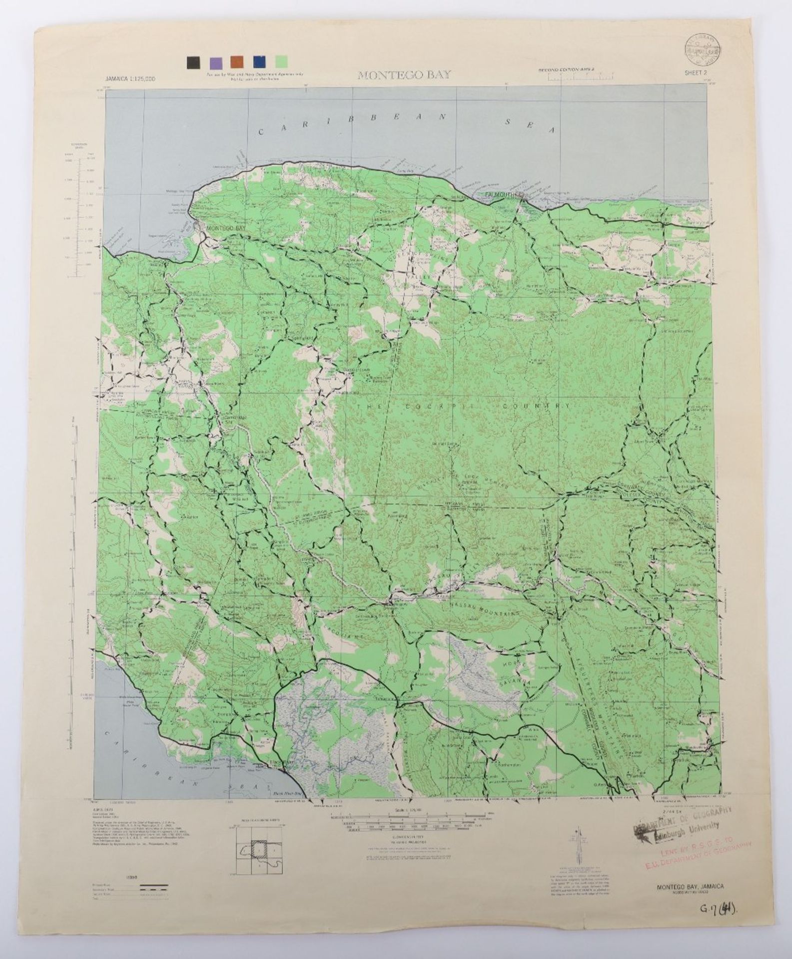 Set of 16 Maps of Jamaica - Bild 3 aus 9