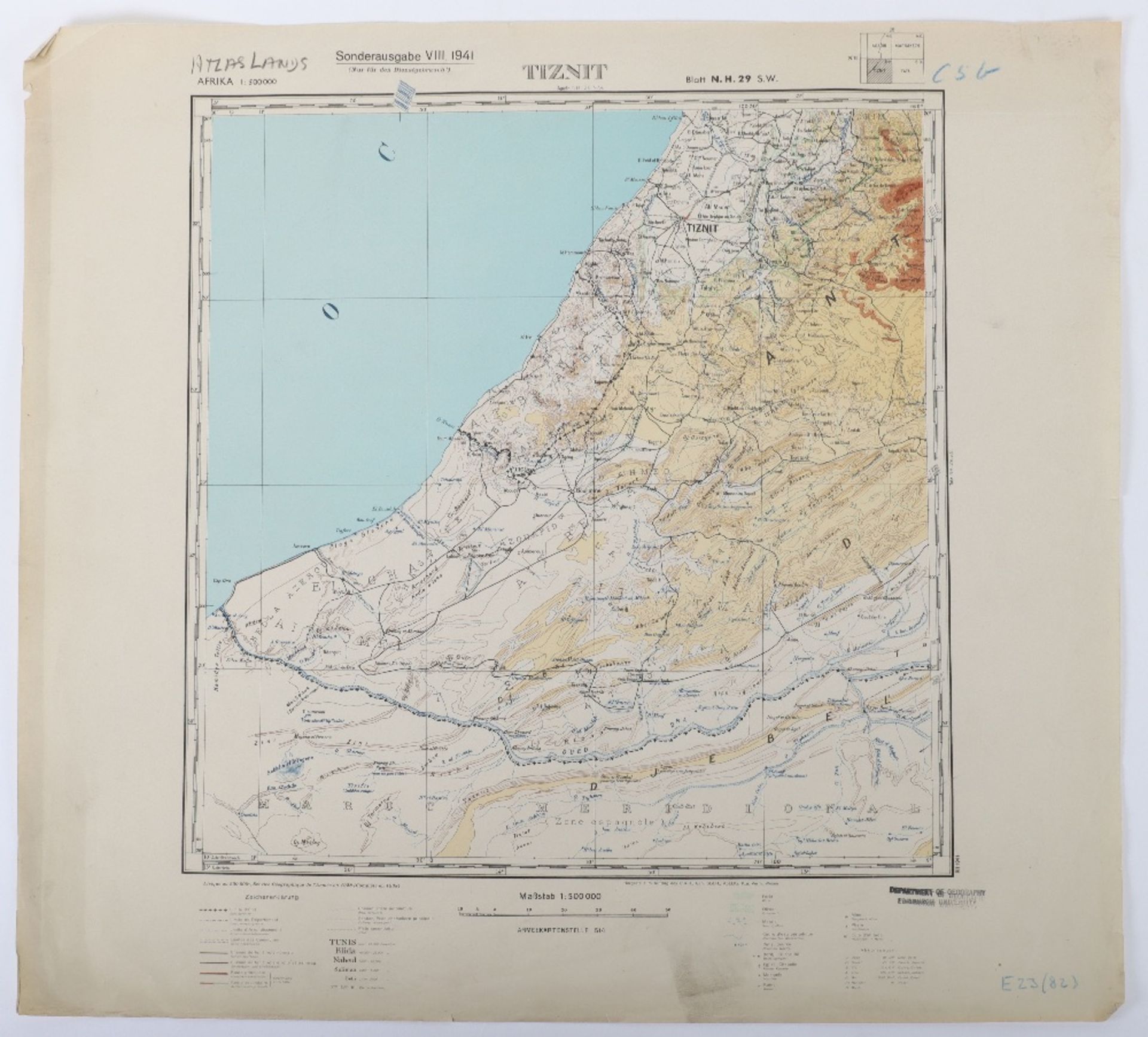 Collection of German Maps, Sonderausgabe VIII 1941 Etc - Image 9 of 9