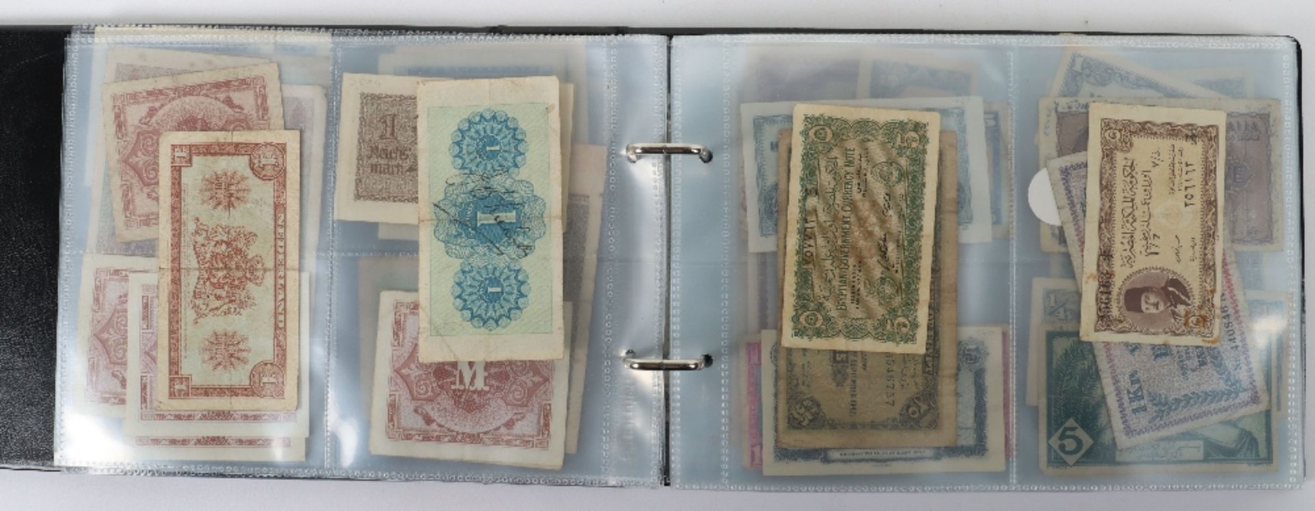 Fascinating Collection of Mainly Wartime Occupation Currency, - Bild 7 aus 32