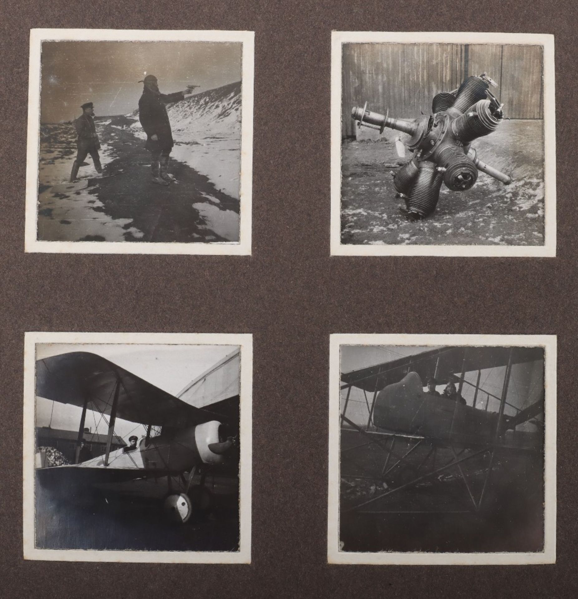 WW1 Royal Naval Air Service (R.N.A.S) Photograph Album - Bild 9 aus 16