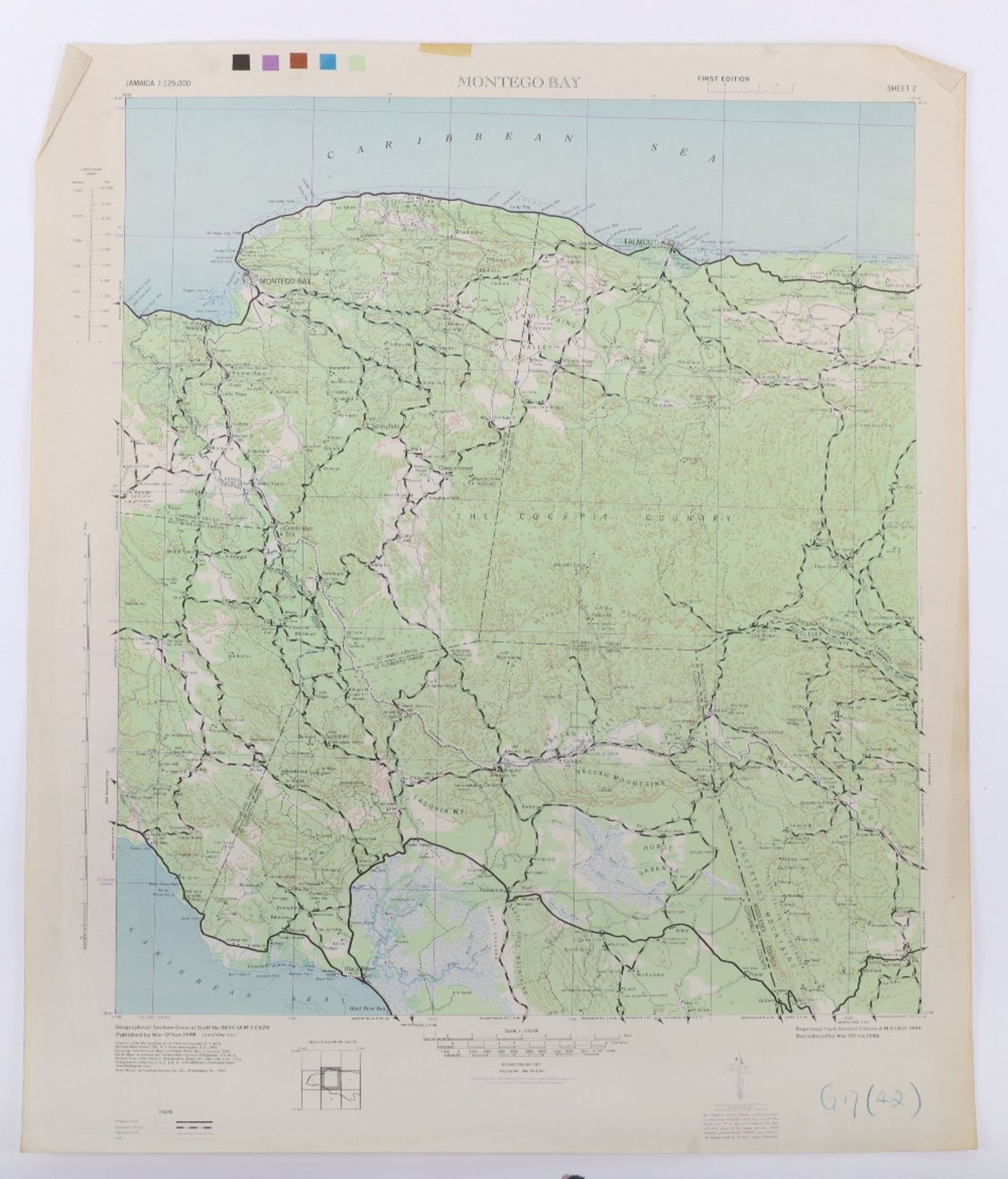 Set of 16 Maps of Jamaica - Bild 7 aus 9