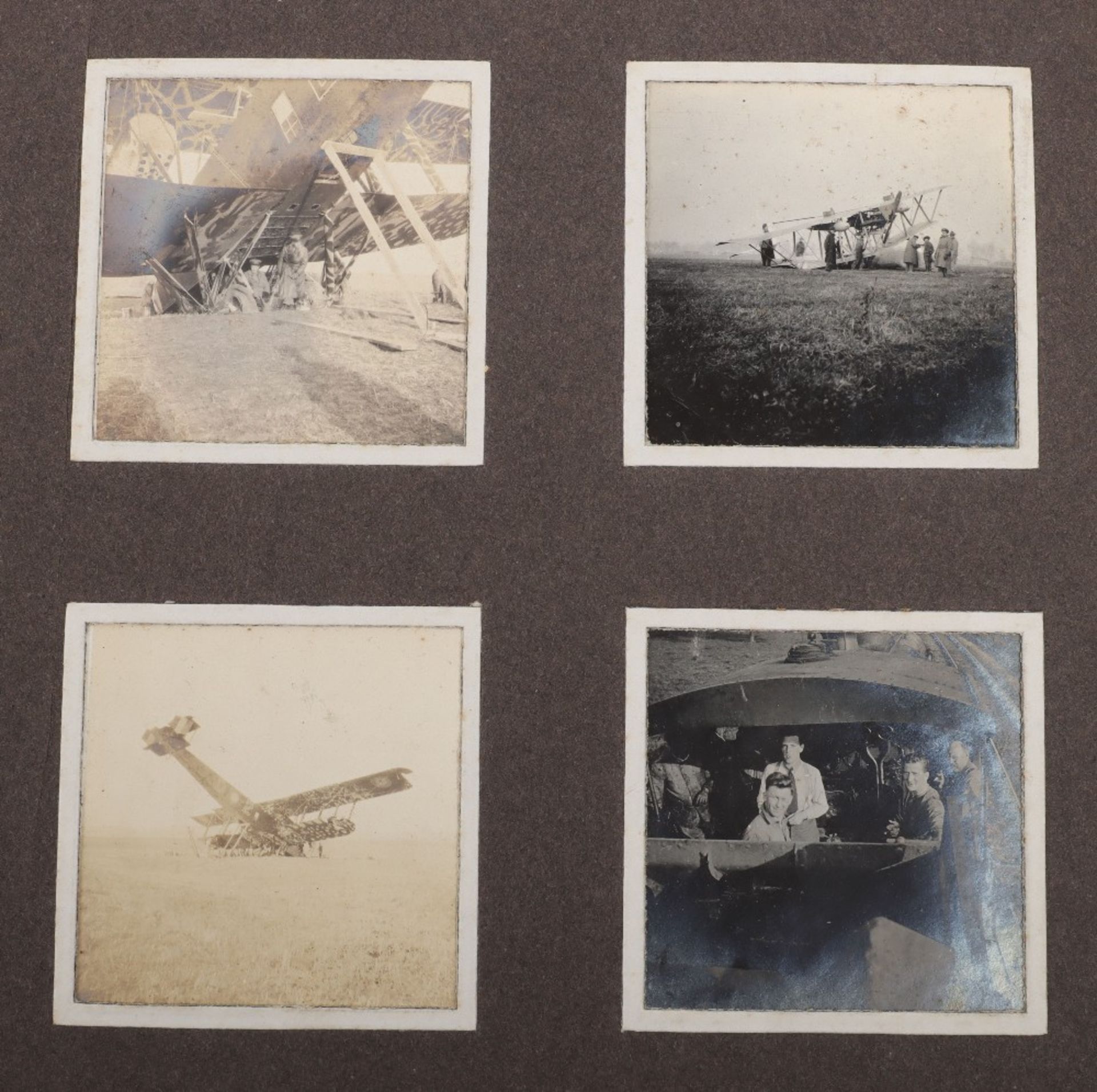 WW1 Royal Naval Air Service (R.N.A.S) Photograph Album - Image 5 of 16