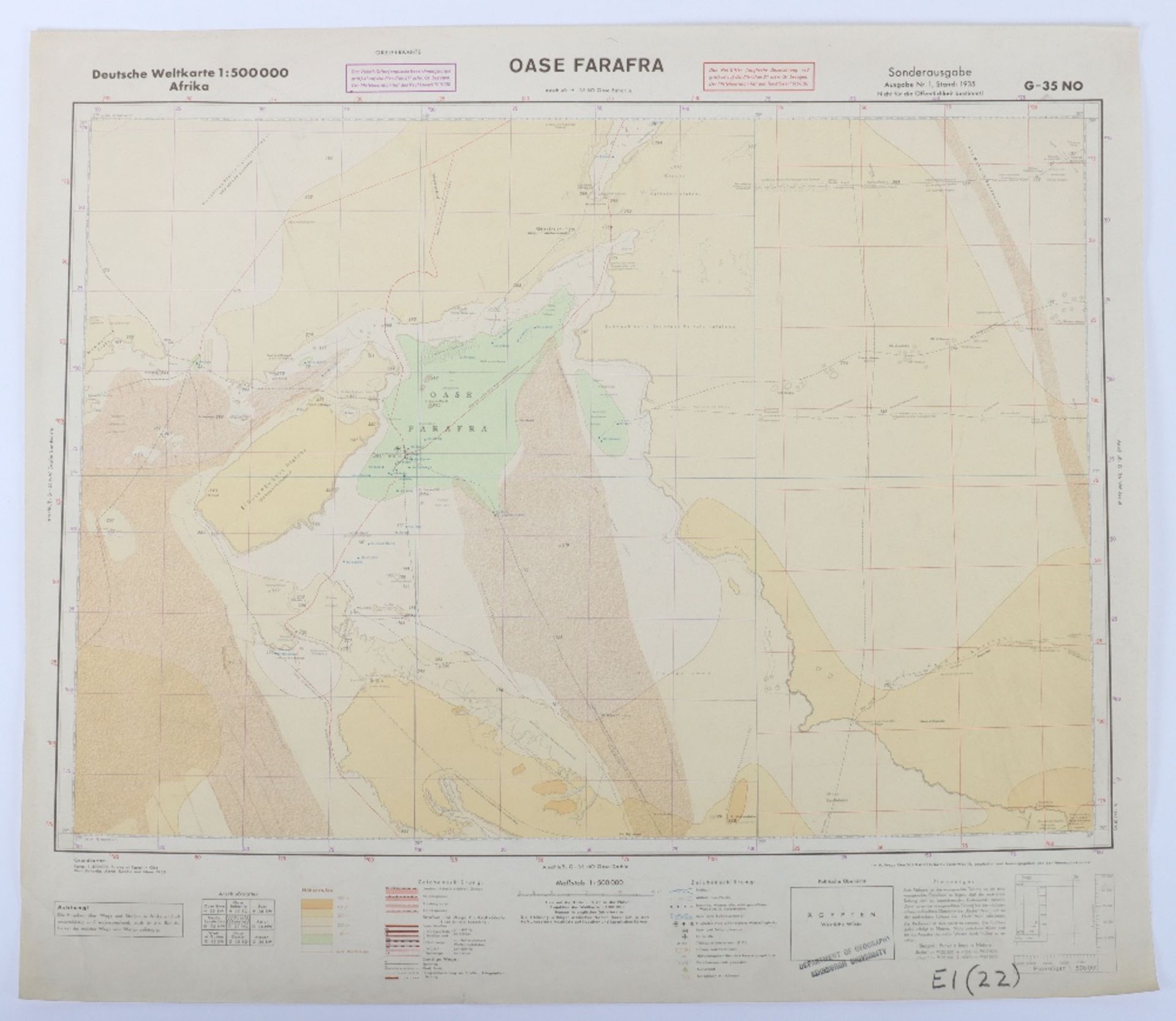 Collection of German Maps, Sonderausgabe VIII 1941 Etc