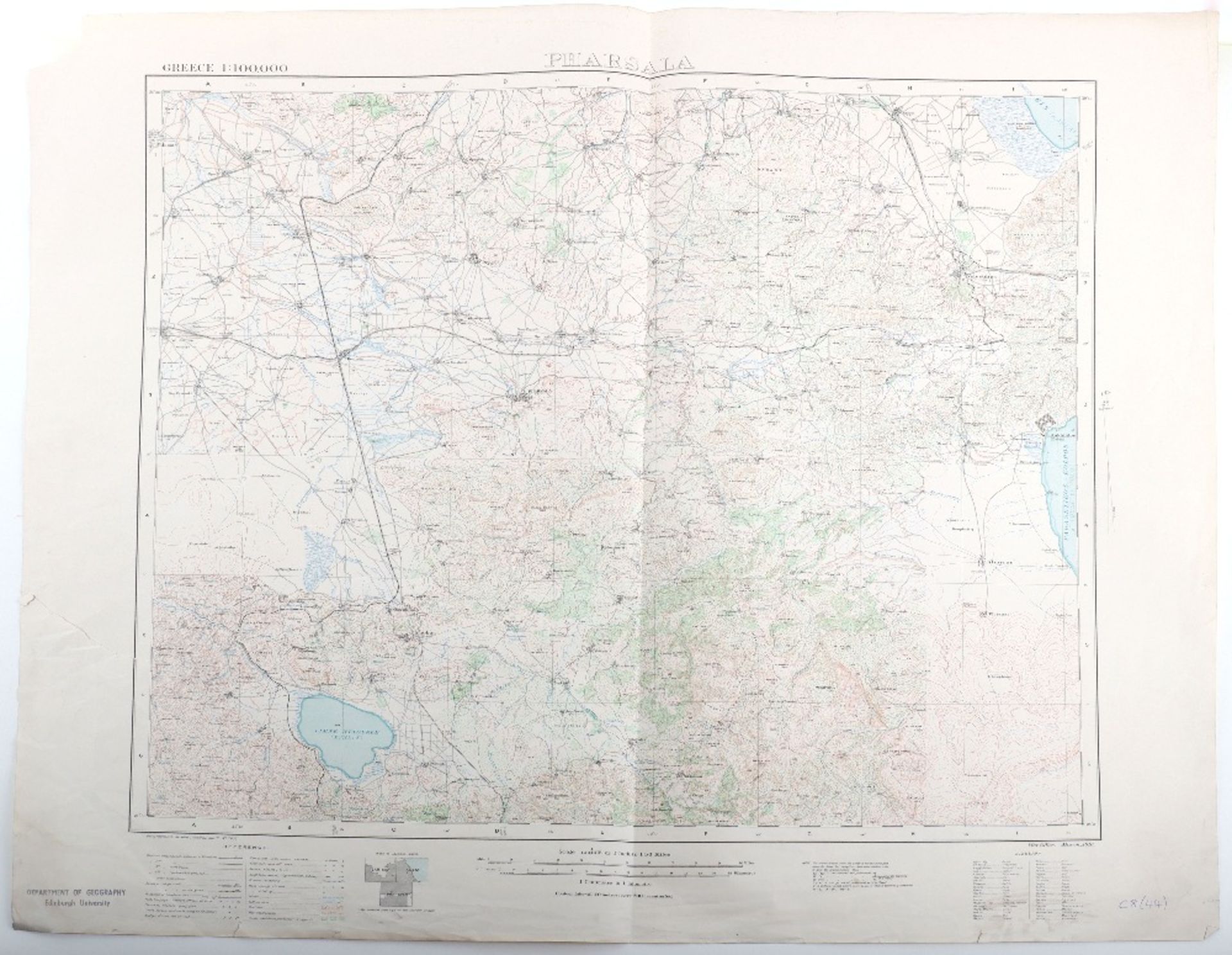 Maps Greece, WW2 Period