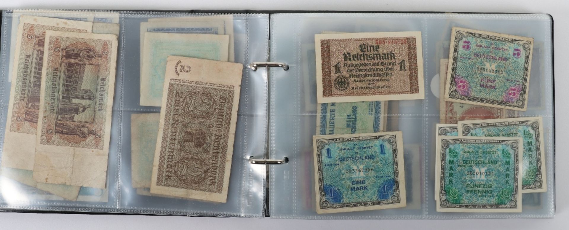 Fascinating Collection of Mainly Wartime Occupation Currency, - Bild 5 aus 32