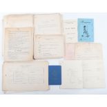 6th Bn. Queen's Royal Regiment (T.A.) Large Collection of Paperwork 1947-1950