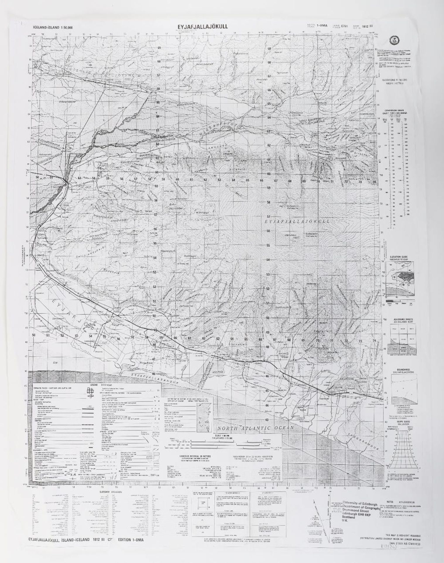 US Army Maps Iceland - Bild 9 aus 10