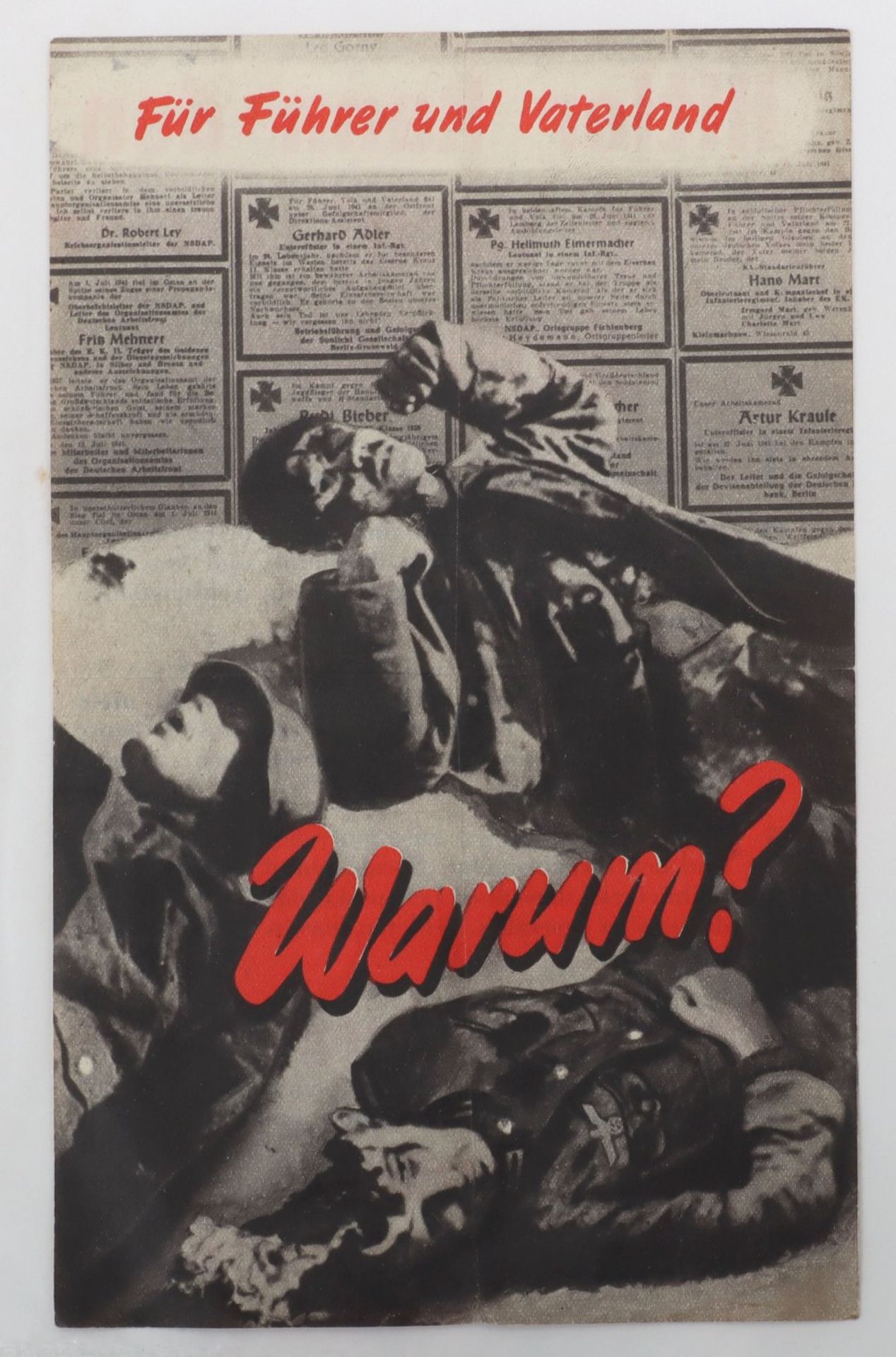 Another Collection of Rare and Interesting Mainly WWII Propaganda Leaflets - Bild 25 aus 30