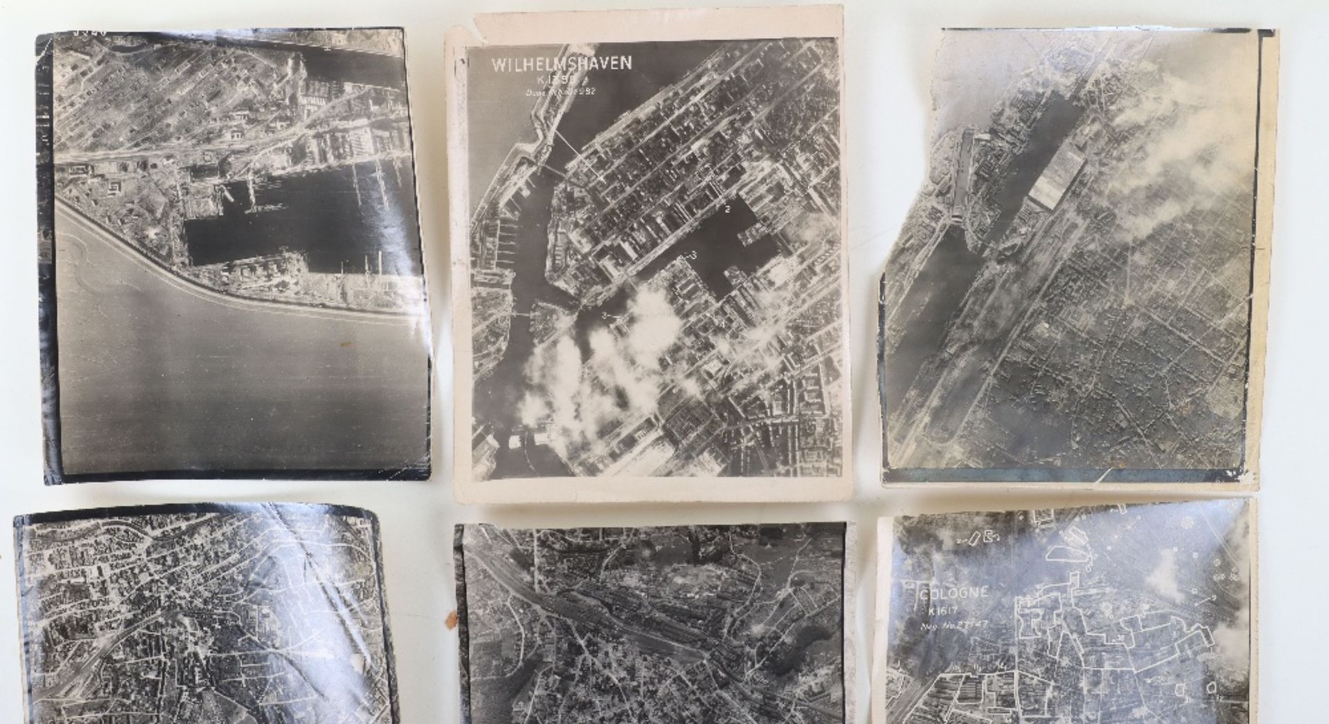 World War 2 Excellent Original Aerial Photographs Bomb Damage etc Germany - Image 2 of 4