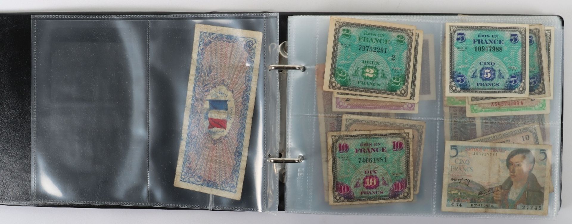 Fascinating Collection of Mainly Wartime Occupation Currency, - Bild 2 aus 32