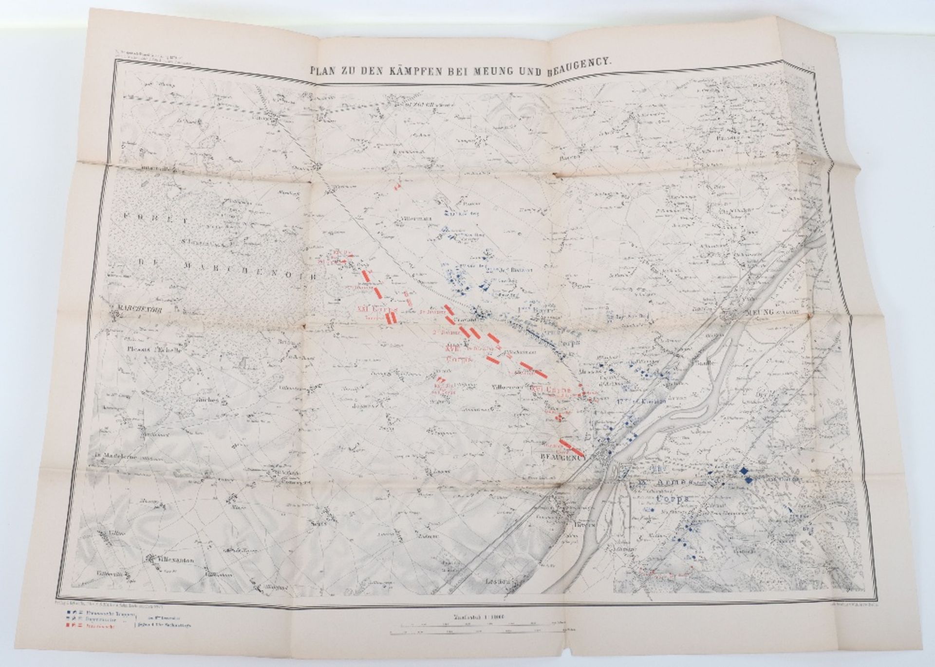 Collection of Maps Relating to the Franco-Prussian War - Bild 16 aus 20