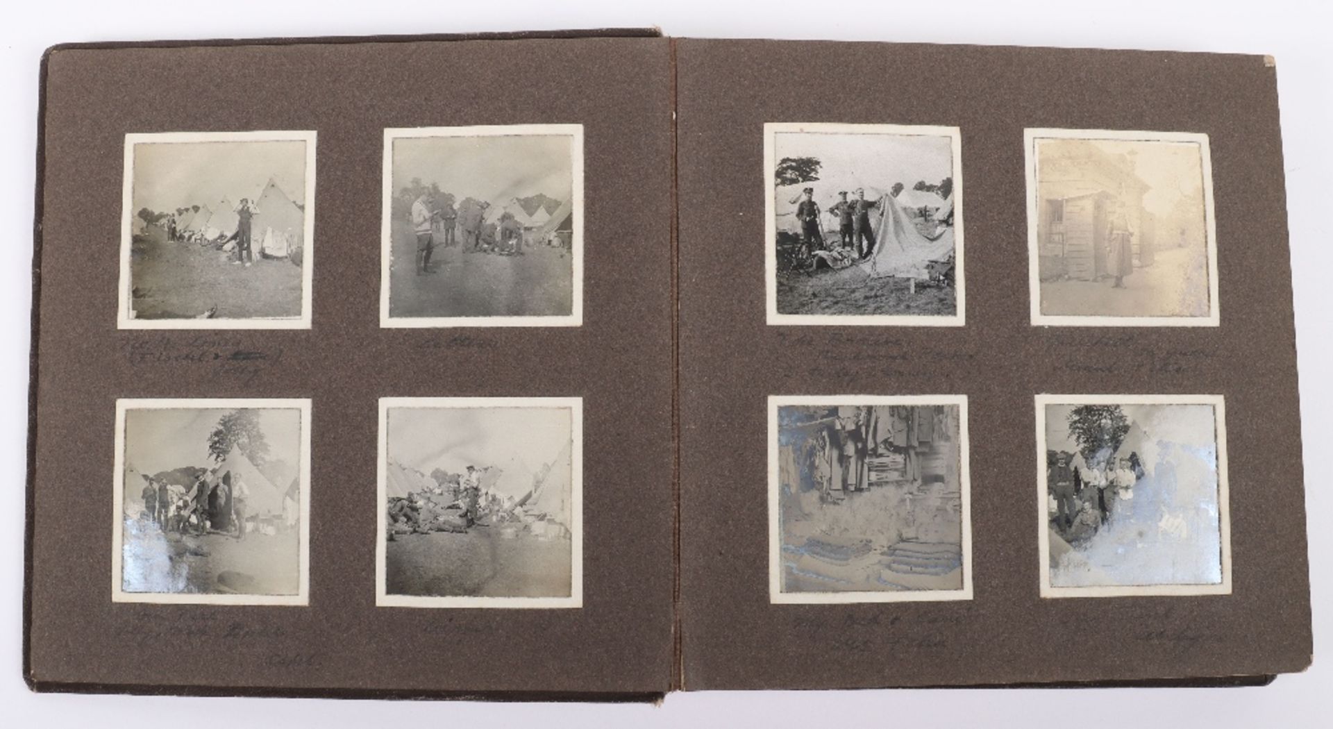 WW1 Royal Naval Air Service (R.N.A.S) Photograph Album - Bild 7 aus 16