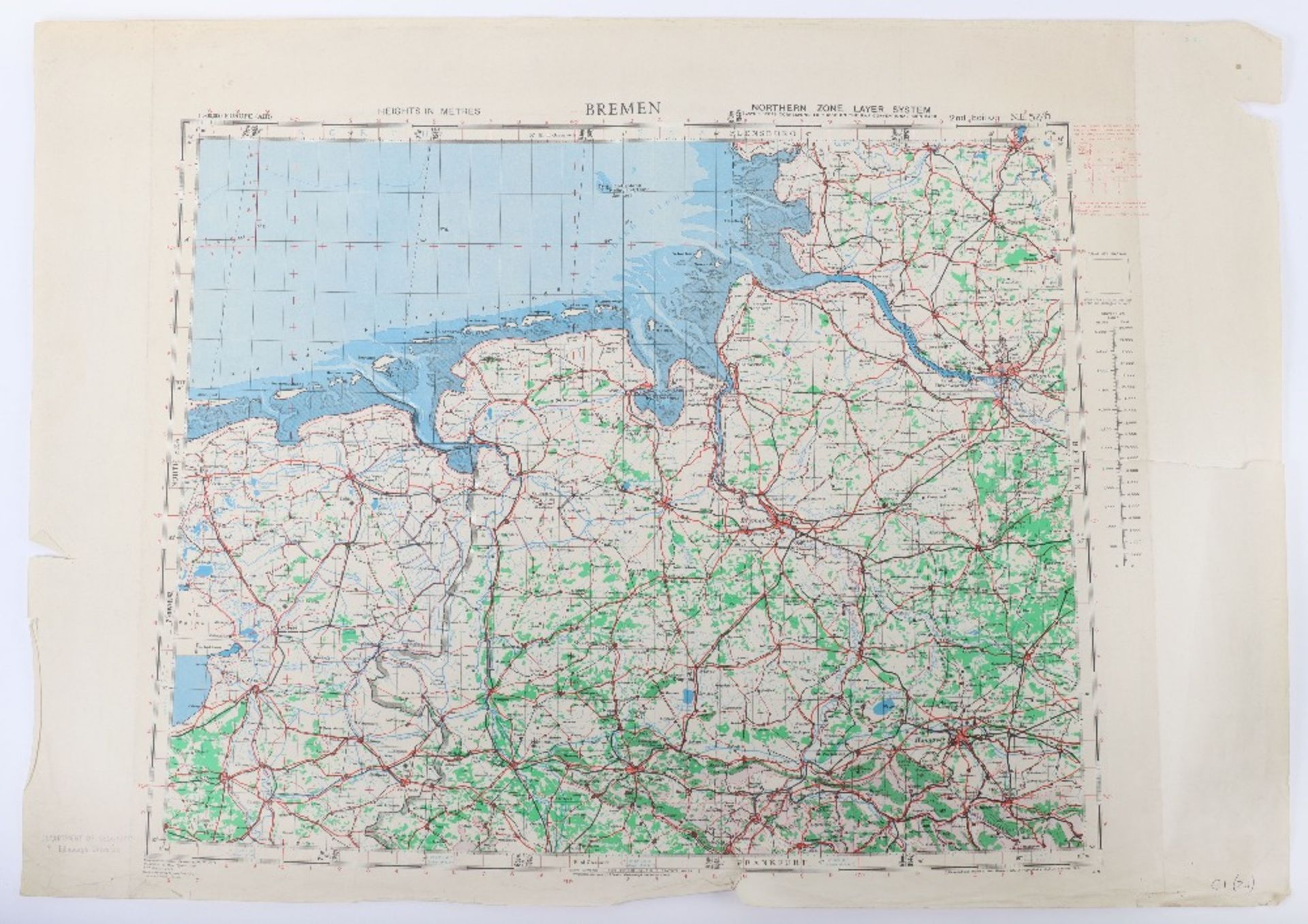 Maps, GSGS4072 Europe (Air) 1:500K. WWII Period - Bild 2 aus 11