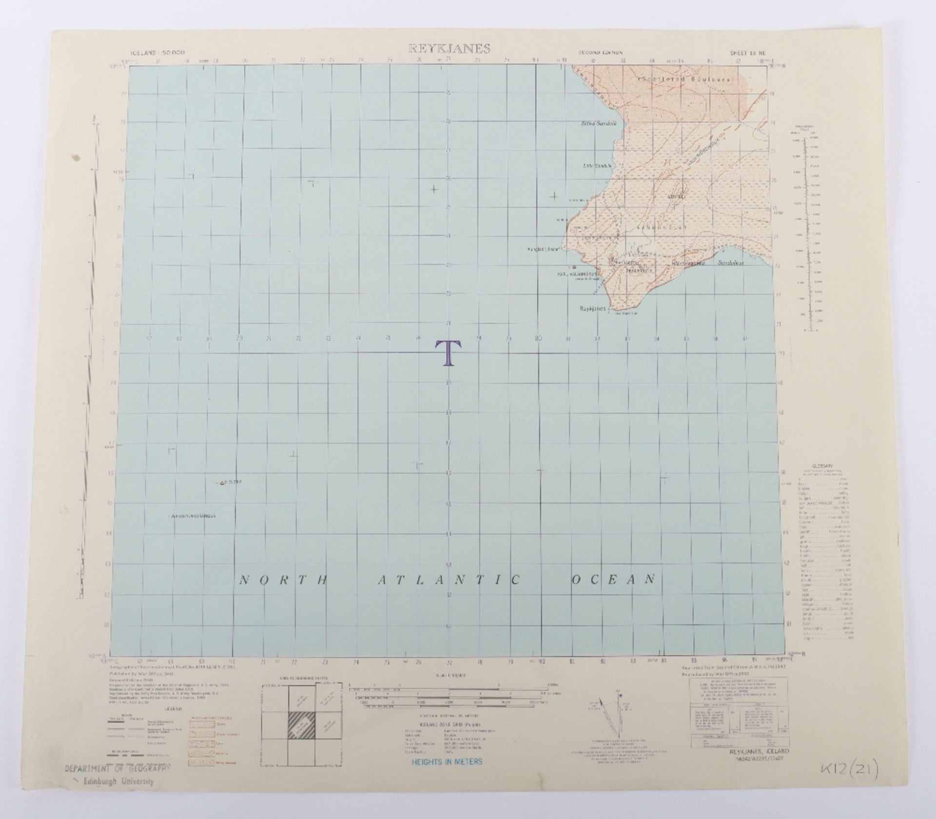 US Army Maps Iceland - Bild 6 aus 10