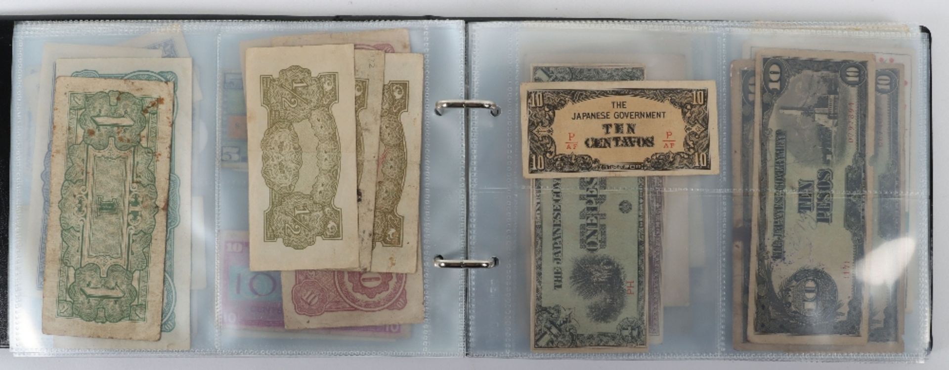 Fascinating Collection of Mainly Wartime Occupation Currency, - Bild 14 aus 32