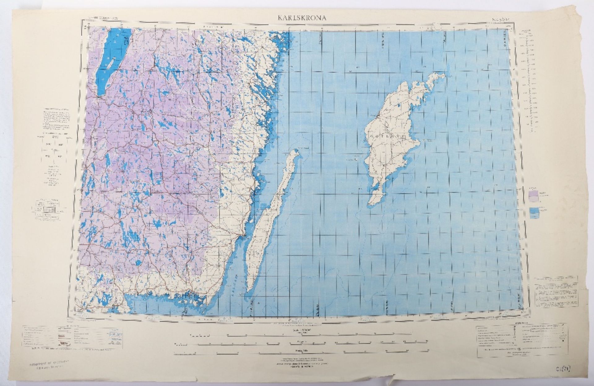 Maps, GSGS4072 Europe (Air) 1:500K. WWII Period - Bild 11 aus 11