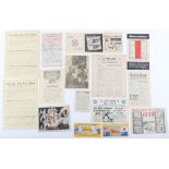 Another Collection of Rare and Interesting Mainly WWII Propaganda Leaflets