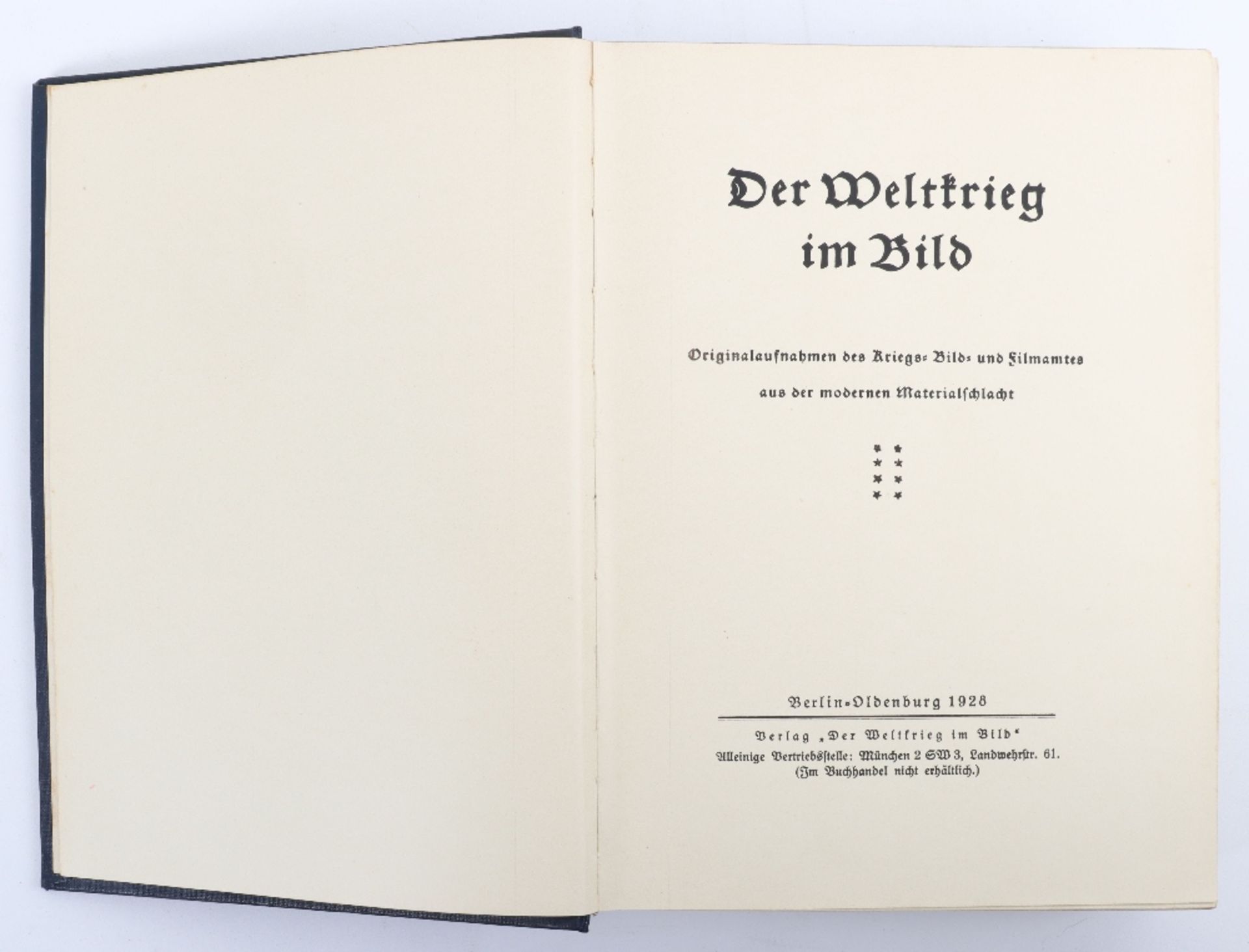 Books - Der Weltkrieg im Bild, Berlin 1927 - Bild 6 aus 7