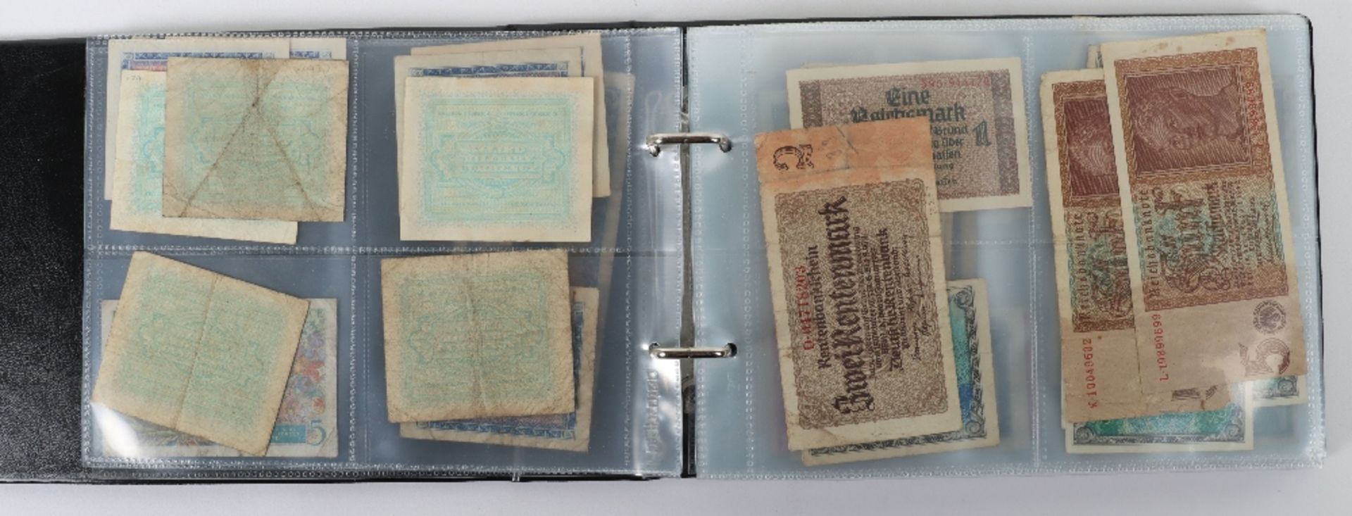 Fascinating Collection of Mainly Wartime Occupation Currency, - Bild 4 aus 32