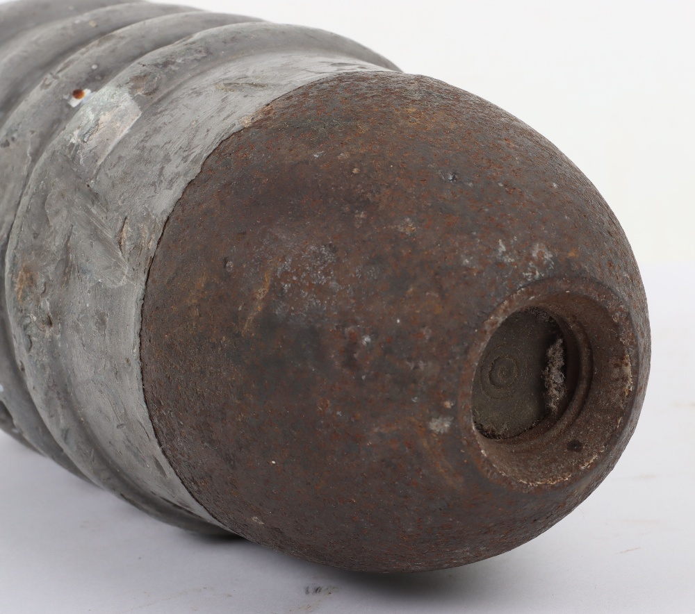 Artillery Shell Head from the Battle of Pirot During the Servo-Bulgarian War 1885 Presented to H.R.H - Image 8 of 8