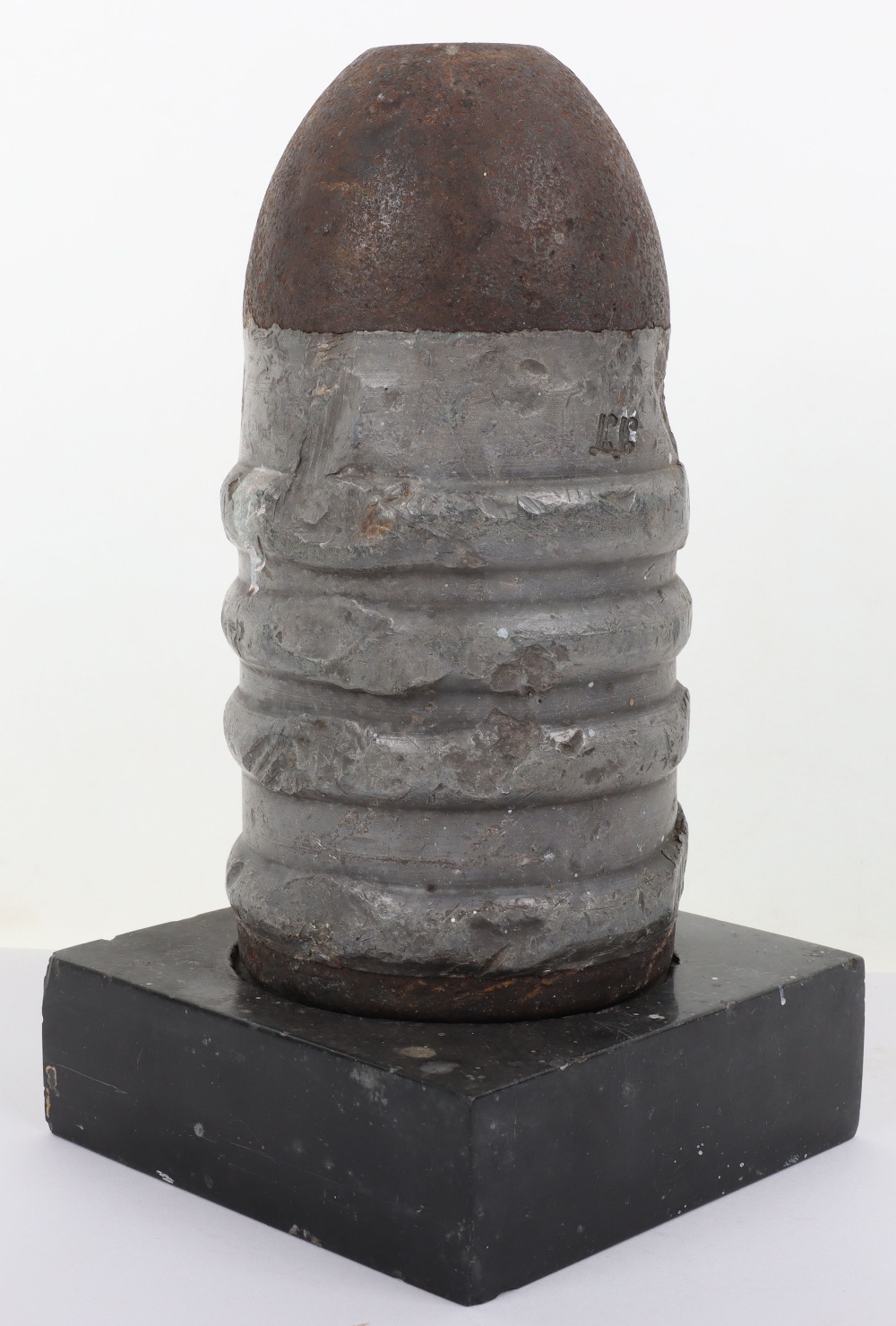Artillery Shell Head from the Battle of Pirot During the Servo-Bulgarian War 1885 Presented to H.R.H - Image 5 of 8