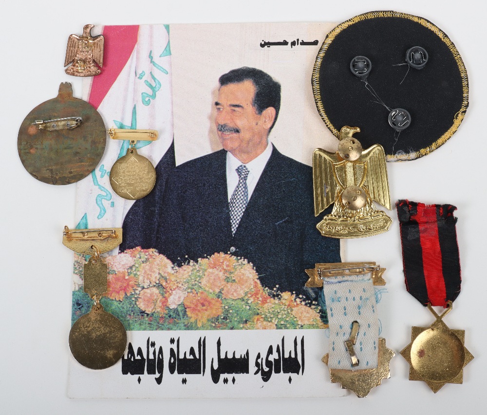 Interesting Collection of Captured Iraqi Medals & Badges - Image 2 of 2