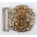 Scarce Victorian Royal Navy Artillery Volunteers Waistbelt Clasp