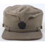 Scarce WW1 Czech Legion Peaked Cap