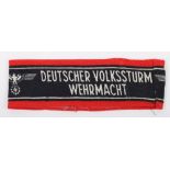 WW2 German Deutscher Volkssturm Wehrmacht Armband