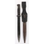 WW2 German K98 Bayonet with Matching Numbers