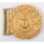 Admiral Rank Victorian Naval Waistbelt Clasp