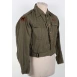 WW2 Far East 17th Indian Division Jungle Pattern Battle Dress Blouse