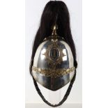 British 1871 Pattern Dress Helmet 1st (Kings) Dragoon Guards