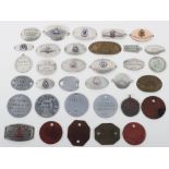 Grouping of WW1 & WW2 Canadian Identity Discs