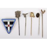 Third Reich SS Members Stick Pin