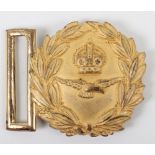 Scarce Royal Naval Air Service (R.N.A.S) Officers Waist Belt Clasp