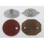 WW2 Polish Identity Discs