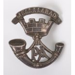 Hallmarked Silver Somerset Light Infantry Cap Badge