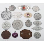 Interesting Grouping of Identity Discs of WW1 Nursing and Red Cross Interest