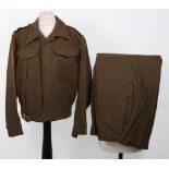 WW2 ATS Female Battle Dress Blouse & Slacks,
