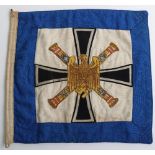 Rare Personal Flag / Pennant of Kriegsmarine Grand Admiral / Admiral Inspector Erich Raeder 1943-45