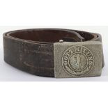 Weimar Republic Reichsheer Belt and Buckle Set