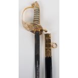 EIIR Royal Navy Officers Sword by Wilkinson