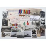 WW2 Royal Navy Medal Grouping of HMS Auckland Interest