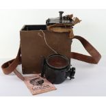 WW1 British 1918 Signalling Lamp in Carry Case