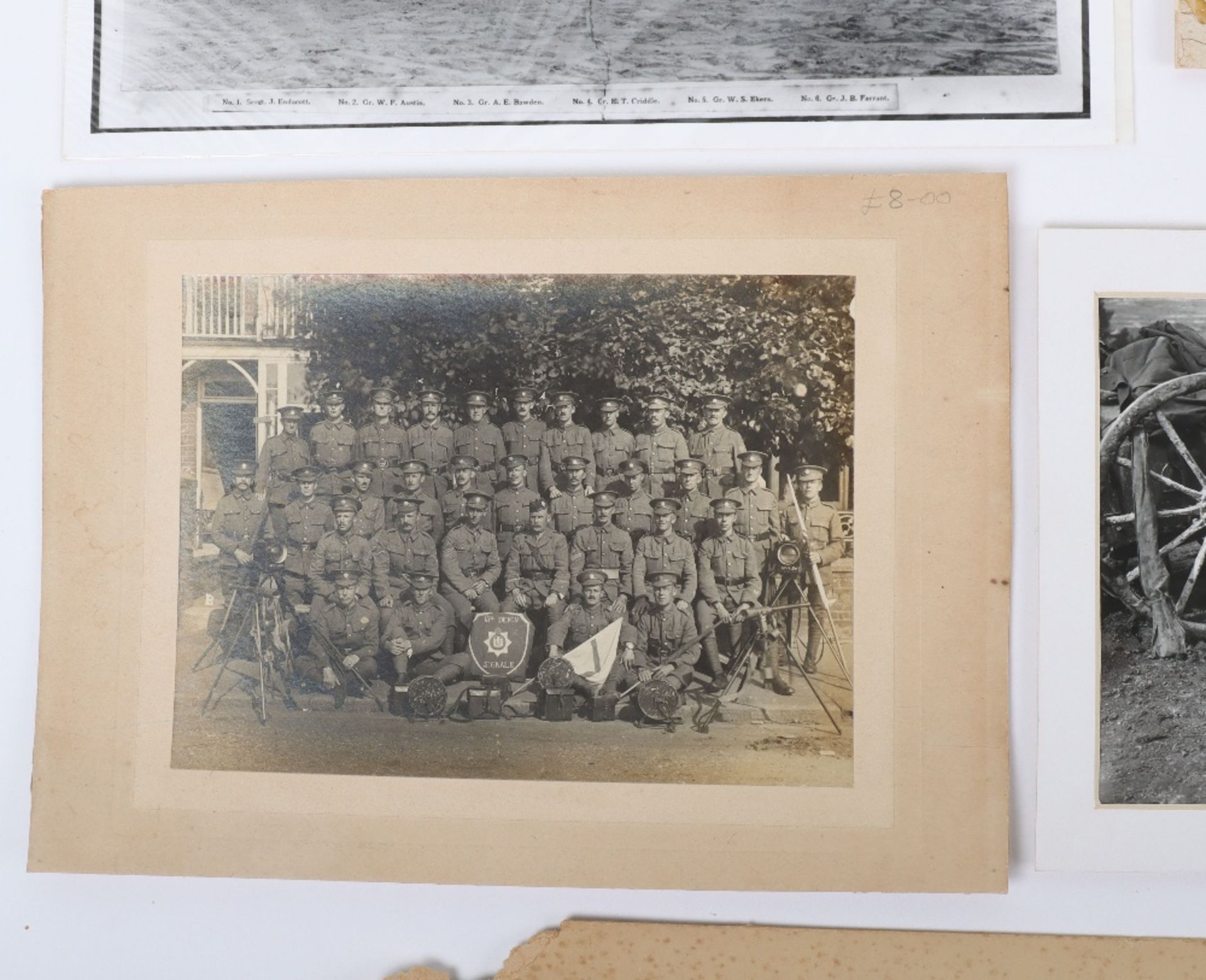 Collection of mainly Original Photographs Devon’s Interest, Devon Company RE, Wessex Brigade RFA etc - Image 11 of 15