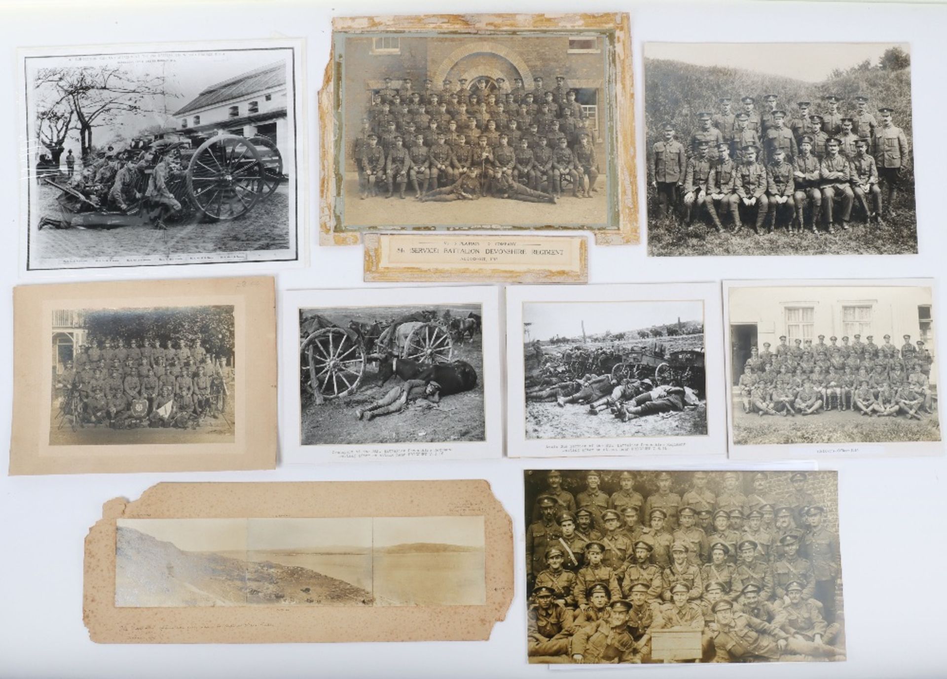 Collection of mainly Original Photographs Devon’s Interest, Devon Company RE, Wessex Brigade RFA etc - Image 7 of 15