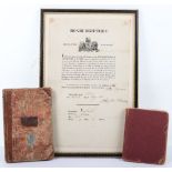 An original Enlistment Oath for the Roxburghshire Yeomanry Cavalry