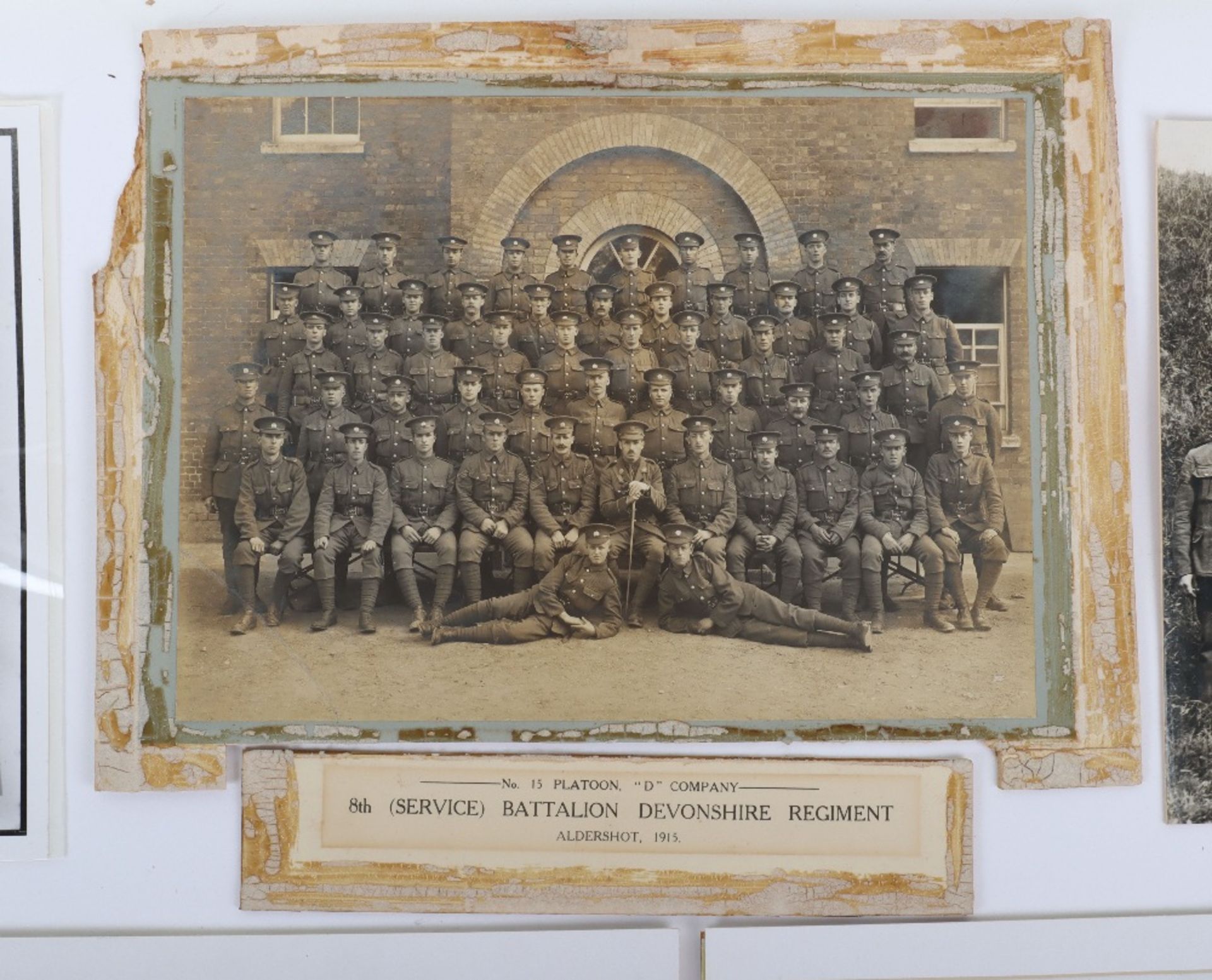 Collection of mainly Original Photographs Devon’s Interest, Devon Company RE, Wessex Brigade RFA etc - Image 9 of 15